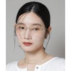 サングラス フレームレスメガネ レディース