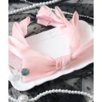 カチューシャ サテンオーガンジーリボンカチューシャ