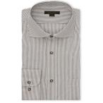 フォーマル シャツ 「形態安定 吸水速乾」m.f.エディトリアル メンズ カッタウェイ ビジネスドレス長袖シャツ メンズ