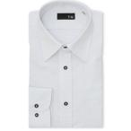 ショッピングアイロン フォーマル シャツ 「綿混 ノンアイロン」タカキュー レギュラーカラー ビジネスドレス長袖シャツ メンズ