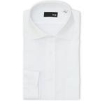 ショッピングフォーマル フォーマル シャツ 「綿混 ノンアイロン」タカキュー ワイドカラー ビジネスドレス長袖シャツ メンズ