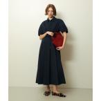 シャツワンピース ドロストシャツワンピース