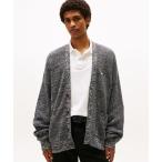 ショッピングHILFIGER セーター ニット リラックスバッジマルチツイストカーディガン メンズ