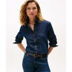 ブラウス シャツ デニムミロレギュラーシャツ レディース