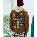 ショッピングキャンバス ブルゾン アウター T/Cキャンバス ワッペン コーチJKT メンズ レディース