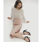 ショッピングミモレ丈 ワンピース 「URBAN PRECIOUS 」オパールコンビタイトワンピース