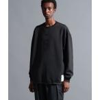tシャツ 「NUMERALS」ダンボールクルーネックプルオーバー メンズ