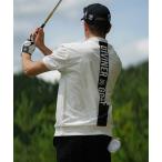 ゴルフ 「DIVINER GOLF」シャカピステリブ半袖モックネック Tシャツ メンズ ゴルフウェア 夏服 メンズ
