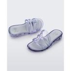 「melissa」 フラットサンダル 38 ブルー レディース