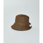 ショッピングストローハット 「La Maison de Lyllis」 ストローハット FREE ブラウン レディース