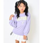 tシャツ カレッジ ロゴ ロンT キッズ