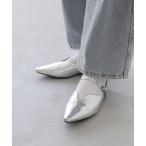 [menue] Flat туфли-лодочки 23.5cm серебряный женский 
