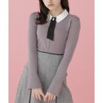 ショッピングSTUART 「JILL by JILL STUART」 長袖ニット FREE グレー レディース