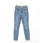 [Levi's] обработка обтягивающие джинсы брюки 27 голубой женский 