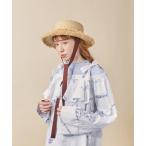 ショッピングストローハット 「kaorinomori」 ストローハット M/57.5cm ブラウン レディース