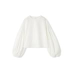 ショッピングバック ブラウス シャツ バックシャンボリュームスリーブブラウス レディース