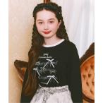tシャツ リボン＆音符長袖Ｔシャツ