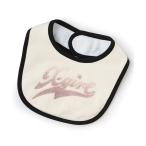  нагрудник слюнявчик ламе Logo принт нагрудник 