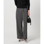 ショッピングARROWS パンツ アシンメトリー タック ワイドパンツ はっ水 ウォッシャブル レディース