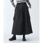 スカート ガチャベルト バルーン スカート