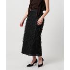 ショッピングラメ スカート ヘアリー ラメ カットジャガード タイト スカート