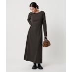 ショッピングワンピース ワンピース コットンリブ ワンピース 2WAY