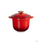 ショッピングルクルーゼ 鍋 ミッキーマウス/ココット・エブリィ 18 チェリーレッド (スターツマミ)