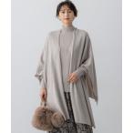 ストール マフラー カシミヤブレンド マルチ ケープ レディース