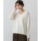 ショッピングセーター ニット セーター カシミヤブレンド Vネック ニット レディース