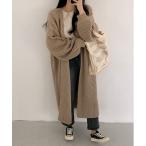 カーディガン フリージア ルーズロングカーディガン/ガウン レディース メンズ