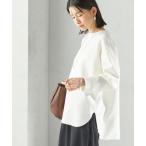 tシャツ 「手洗い可能」ガゼット デザイン ジョーゼット カットソー レディース