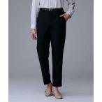 ショッピングスーツ パンツ 「洗えるスーツ／ストレッチ」ウール混ジャージ テーパードパンツ レディース