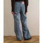  джинсы Denim Denim брюки [NOAHL] боковой линия flair Denim женский 