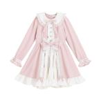 ワンピース プリンセスティアードはしごレースフリルワンピース