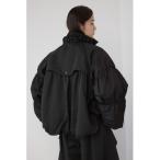 ブルゾン アウター 「PLUS」ギャザーバルーンブルゾン レディース