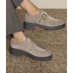 シューズ カリッタ モンク ストラップ ラグ オックスフォード womens レディース