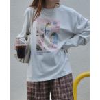 ショッピングイラスト tシャツ アートイラストＴ レディース