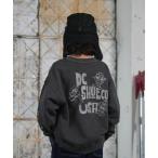 トレーナー  DC/ディーシー トレーナー スウェット キッズ クルーネック バックプリント ロゴ 裏毛 25 KD NAUGHTY BOYS CRE