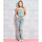 サロペット オーバーオール レース