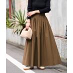 スカート 「WEB限定追加」ギャザーフレアスカート