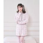 ショッピングセール ボトムス セットアップ ハートギンガムチェックニットセットアップ レディース