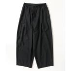  брюки [my beautiful landlet] MACHINE WASHADLE WOOL WIDE TAPERED PANTS мужской reti