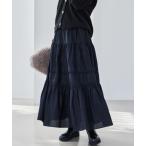 スカート BARNYARDSTORM / ピンタックレースコットンスカート / ハンドウォッシャブル 「YouTube「i.style closet」