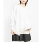 tシャツ 20/-天竺　ヘムフリルＴ レディース メンズ