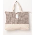 トートバッグ miffy/ミッフィー　キルティングチェックシリーズ　レッスンバッグ レディース
