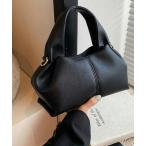 ハンドバッグ ギャザーハンドル 2wayショルダーバッグ