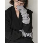 ショッピングアームカバー アームカバー wool rib knit arm warmer レディース