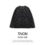 пуховик пуховик [TAION(ta ион )][wi мужской ] милитари вырез лодочкой пуховик - soft ракушка женский мужской 
