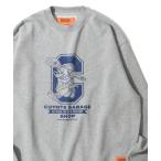 ショッピングオートミール トレーナー スウェット 「UNIVERSAL OVERALL」CVC FLEECE GRAPHIC PRINT SWEAT PULLOVER / CV