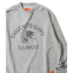 ショッピングポーション トレーナー スウェット 「UNIVERSAL OVERALL」CVC FLEECE GRAPHIC PRINT SWEAT PULLOVER / CV